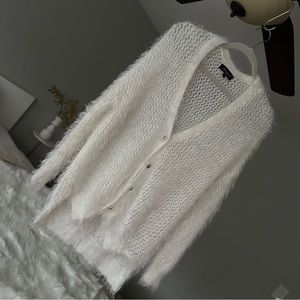 Stunning knit fuzzy cardigan